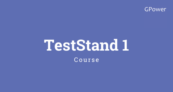TestStand 1 kursus GPower